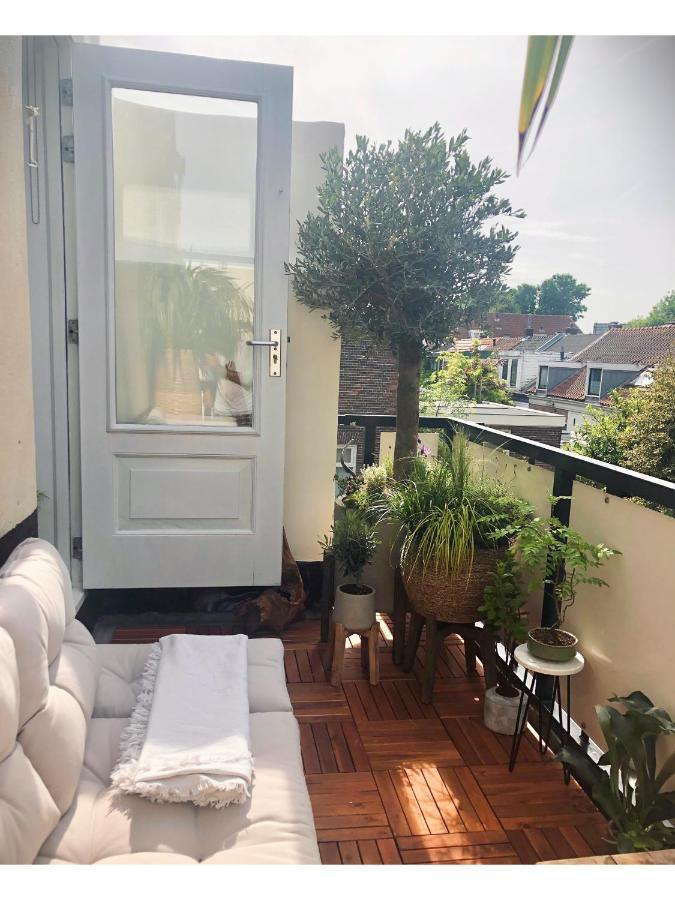 Lovely, 1898 Jugendstil Design Apartment, Old Haarlem City Centre, Fully Renovated With Parkview Near Amsterdam And Zandvoort, Bloemendaal Beach Dış mekan fotoğraf