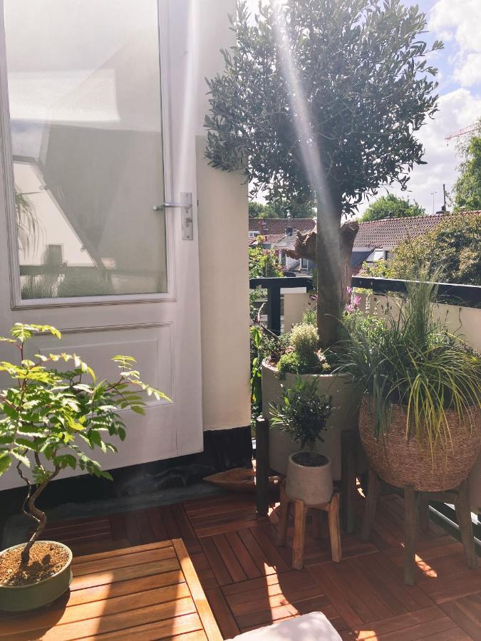 Lovely, 1898 Jugendstil Design Apartment, Old Haarlem City Centre, Fully Renovated With Parkview Near Amsterdam And Zandvoort, Bloemendaal Beach Dış mekan fotoğraf