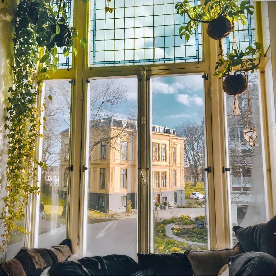Lovely, 1898 Jugendstil Design Apartment, Old Haarlem City Centre, Fully Renovated With Parkview Near Amsterdam And Zandvoort, Bloemendaal Beach Dış mekan fotoğraf